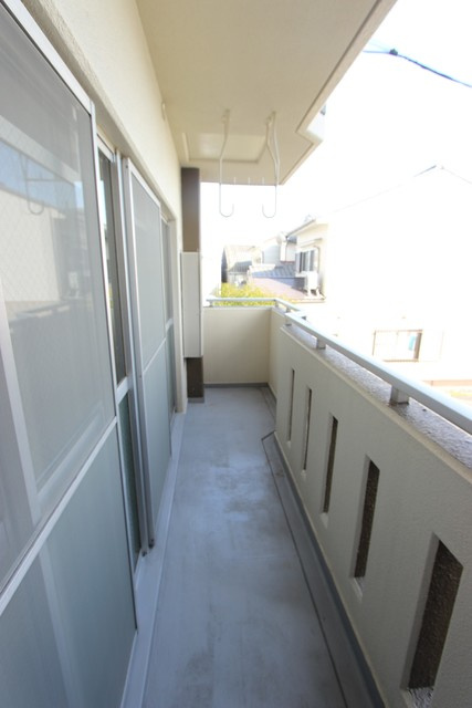 稲熊ビルのバルコニー