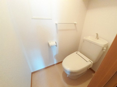 【トイレ】 | グレイスフル弐番館 | 落ち着いたトイレです