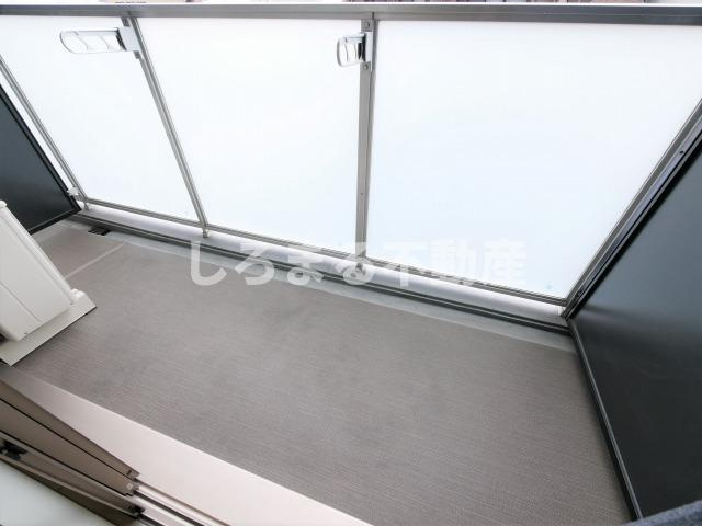 ドゥーエ立売堀のバルコニー