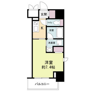 ドゥーエ立売堀の間取り