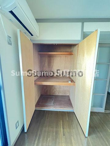 カサクレモナ東館の収納|大きなものも収納できそうです