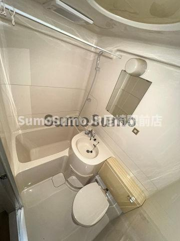 カサクレモナ東館の浴室|きれいなお風呂です