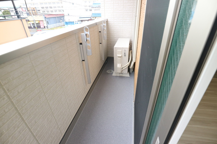 La Maison林崎のバルコニー