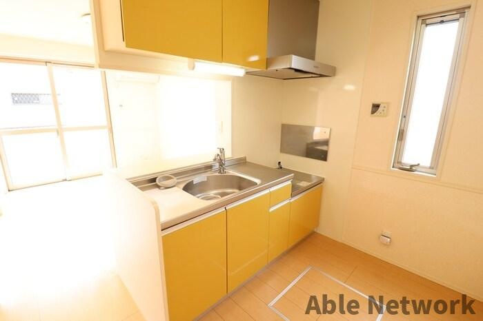 サンク・ルナ　Fのキッチン|人気のカウンターキッチン