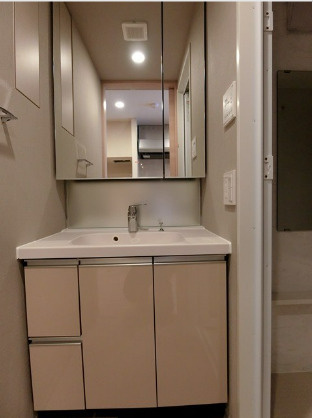 プライマル浅草言問通の洗面所