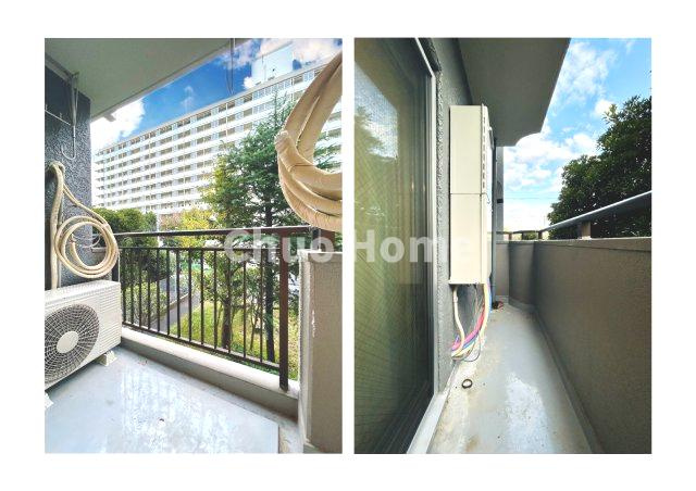 ジュネシオン平井のバルコニー|バルコニー×2