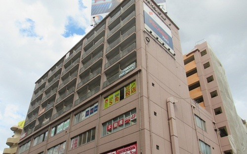 福岡市中央区渡辺通５丁目の賃貸マンションの外観|建物外観：マンション外観     （2020年6月撮影）
