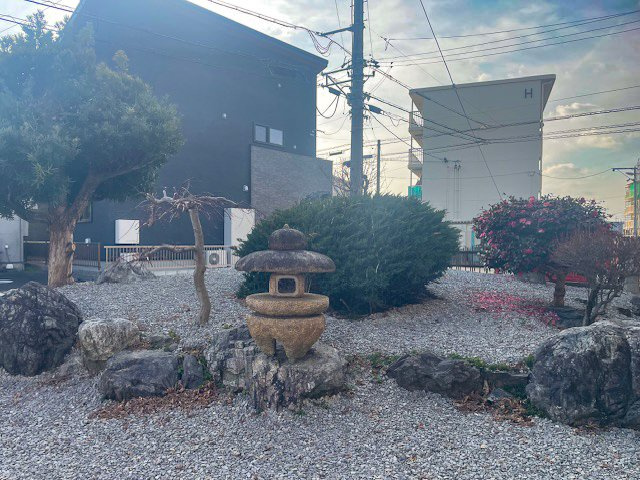 鈴鹿市桜島町5丁目の庭