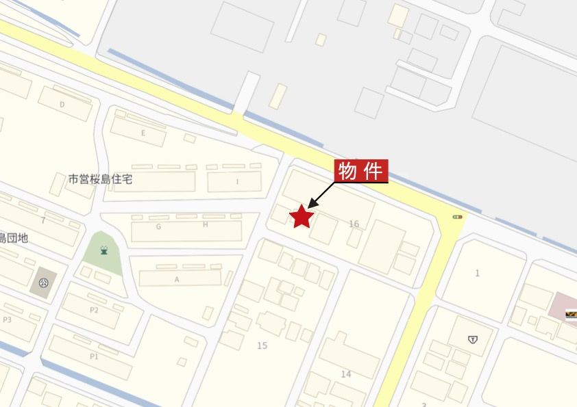 鈴鹿市桜島町5丁目の地図|詳細Map