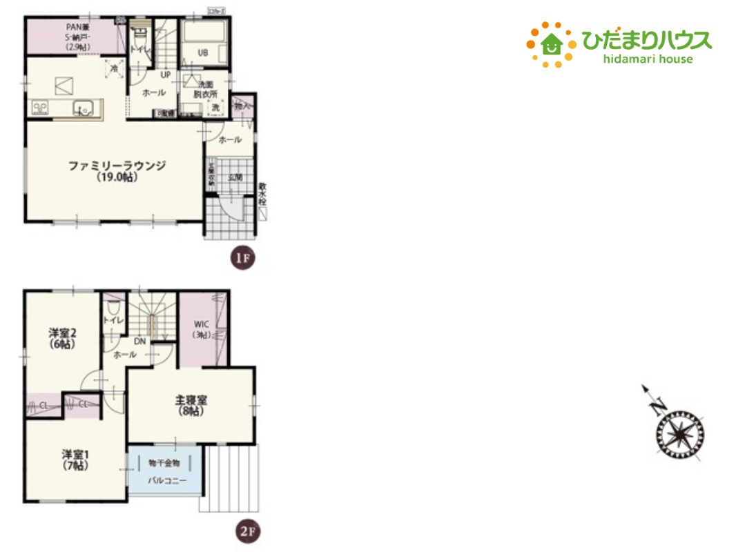 行田市前谷　第3期　新築一戸建て　ワイウッドコート　04の外観