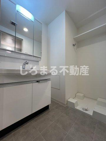 コンフォリア・リヴ谷町九丁目ソルテラスの洗面所