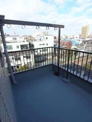 【バルコニー】 | ビュハイツ十条