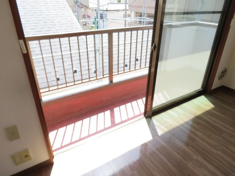 パークパレスのバルコニー