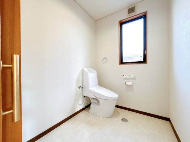 リフォーム中古戸建　岐阜市木田　平成9年築のトイレ