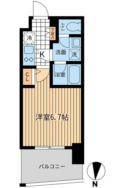 ＫＤＸレジデンス大山の間取り|☆このお部屋は仲介手数料0円です☆