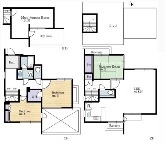 【間取り】 | 目黒区自由が丘2丁目