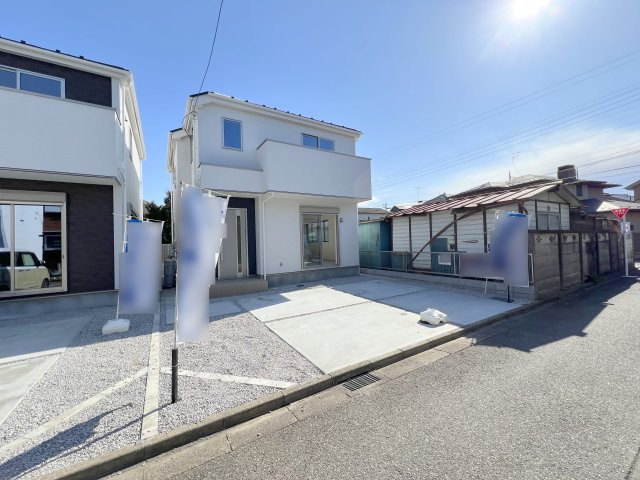 福生市熊川　新築戸建全3棟の外観|現地外観