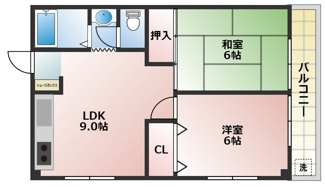 【間取り】 | 明政ハイツ