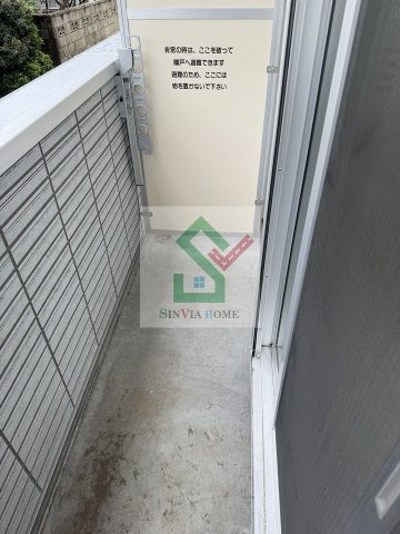マークデュオ西所沢1のバルコニー