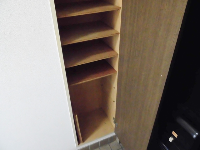 フラワーマンションの収納|シューズボックス♪