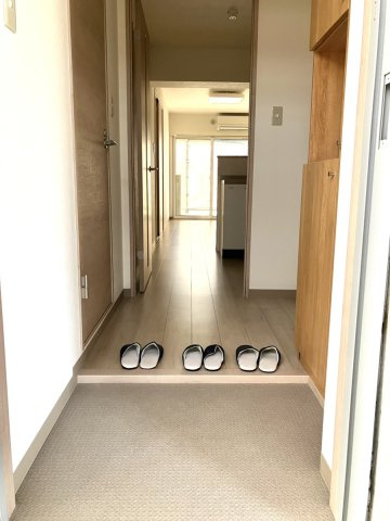 レジデンスノーブルの玄関|きれいな玄関です