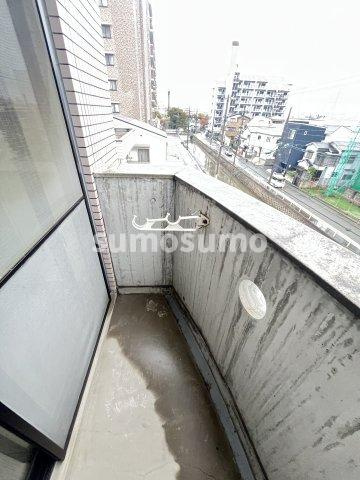 キューブ東武庫之荘Ⅱのバルコニー