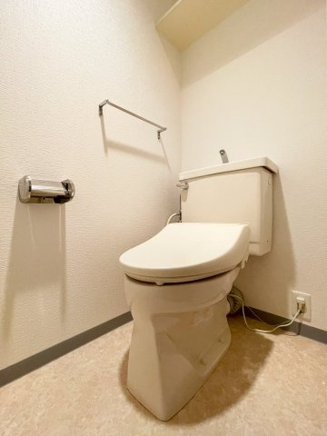 マイナミハイツⅡのトイレ|清潔感のあるトイレです