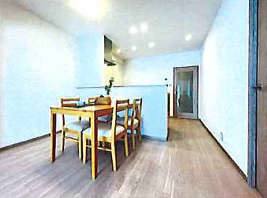 香枦園スカイハイツのダイニング