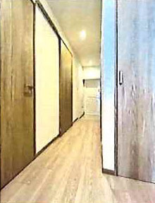 香枦園スカイハイツのその他|廊下になります