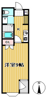 【間取り】 | キャッスルA