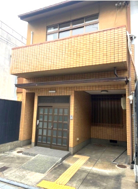 上京区大黒町貸家の外観