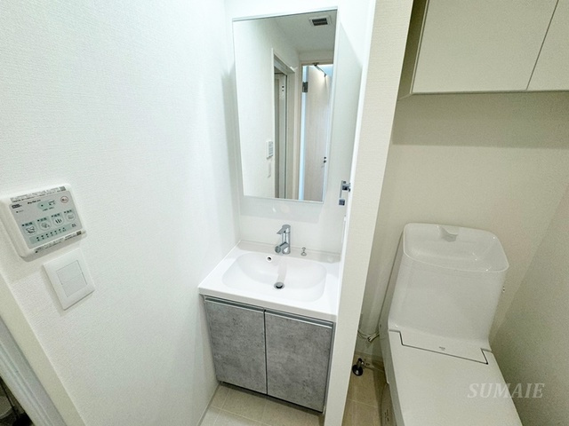 シーズンフラッツ中十条の洗面所|独立洗面台完備☆