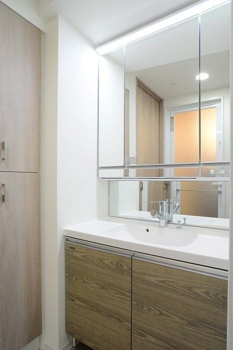 ステージファースト新御徒町Ⅱの独立洗面台