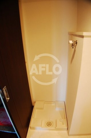 エイペックス南堀江の洗面所|エイペックス南堀江　洗濯機置き場