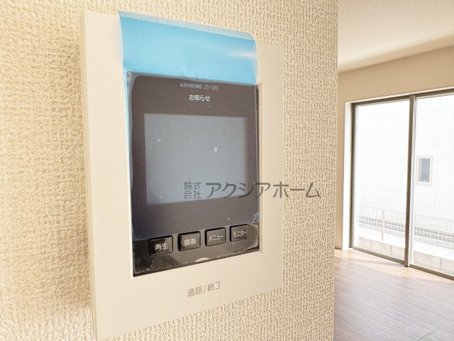 所沢市北野南1丁目・全4棟　新築一戸建　1号棟の設備|録画機能付モニターインターホン
