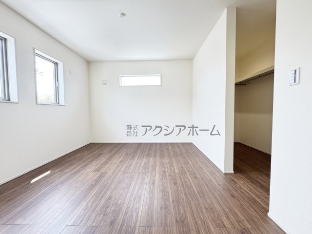 所沢市北野南1丁目・全4棟　新築一戸建　1号棟の寝室|洋室　7.5帖