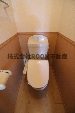 常楽舎ハイツのトイレ|トイレもきれいです