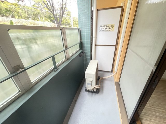 エルマール御影のバルコニー