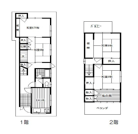 大阪市旭区赤川3丁目　戸建