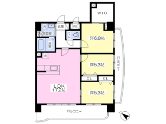 【間取り】 | パルデンス・エコノⅦ