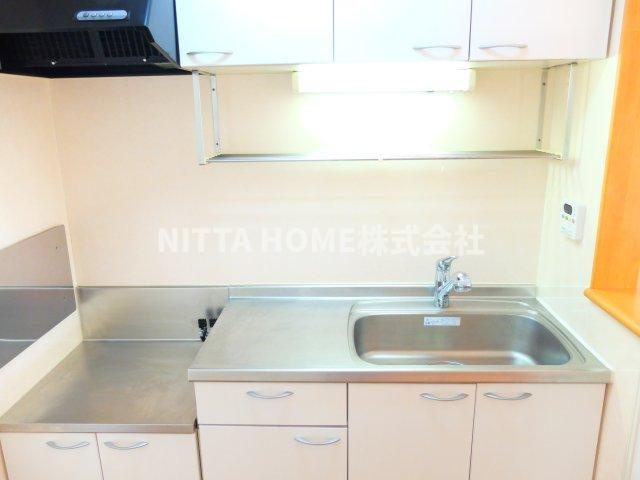 プリマヴェーラ壱番館のキッチン|お料理が楽しくなるキッチンですよね♪