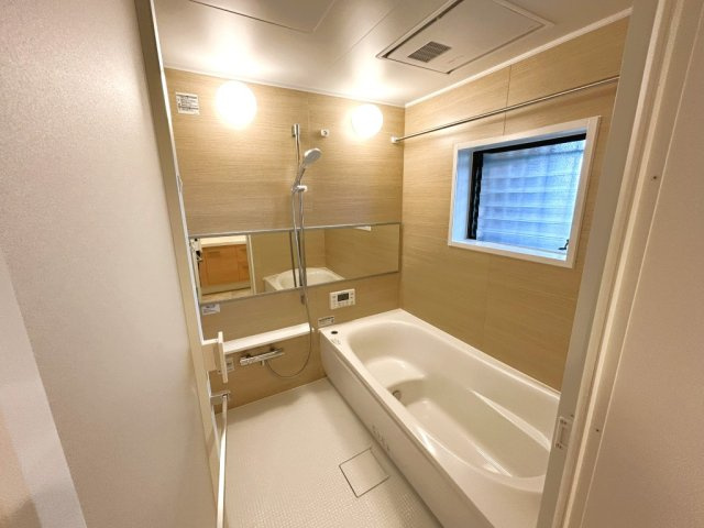 三旺マンション城山の浴室|ゆったり過ごせるお風呂です