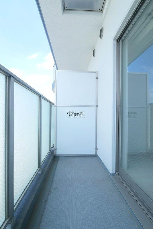 Ｎステージ本八幡のバルコニー