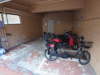 【その他共用部分】 | ラムール長田 | 駐輪スペース