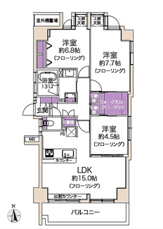 【間取り】 | ライツ浦和別所