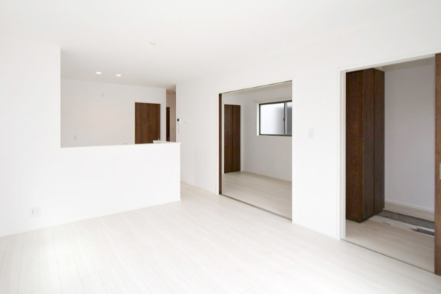 高知市与力町 ① 新築戸建ての完成予想図|内観の完成予想図です