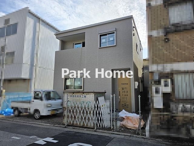 高知市与力町 ① 新築戸建ての前面道路含む現地写真