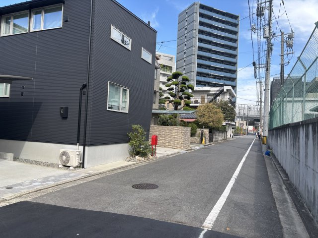 広島市南観音町の前面道路含む現地写真