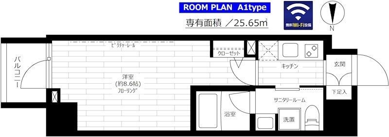 ステージグランデ元浅草の間取り