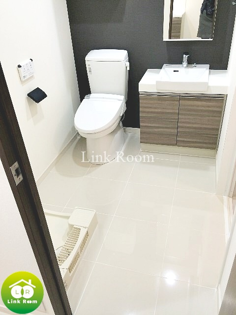 レガリス門前仲町パークサイドの独立洗面台